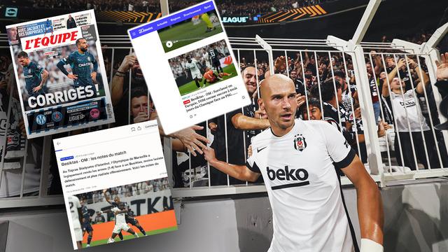 Beşiktaş'ın Marsilya Zaferi Fransız Basınında Geniş Yankı Buldu