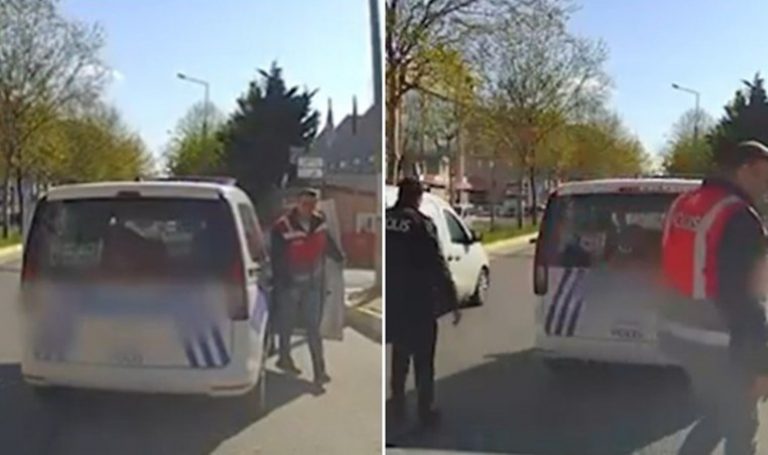 Şoföre “Kafanı Tutuyorum” dedi: Polisden kaldırıldı – son dakikanın Türkiye haberlerinin