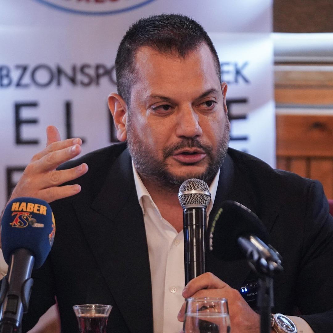 Trabzonspor Ertrul Doğan Dan Ali Koç'ın Başkanı Anında Yanıt'a geldi! Şampiyona kupamız kirli olduğun oraya binmeyeceksin ... 4