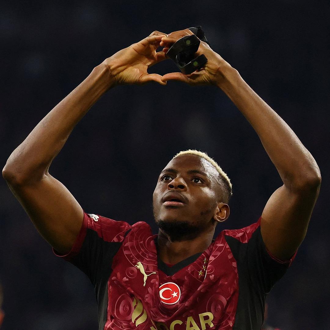 Victor Osimhen'in Galatasaray'daki gecesi! Amsterdam'da sarı kırmızılı formasıyla adeta gösteri yaptı... 2