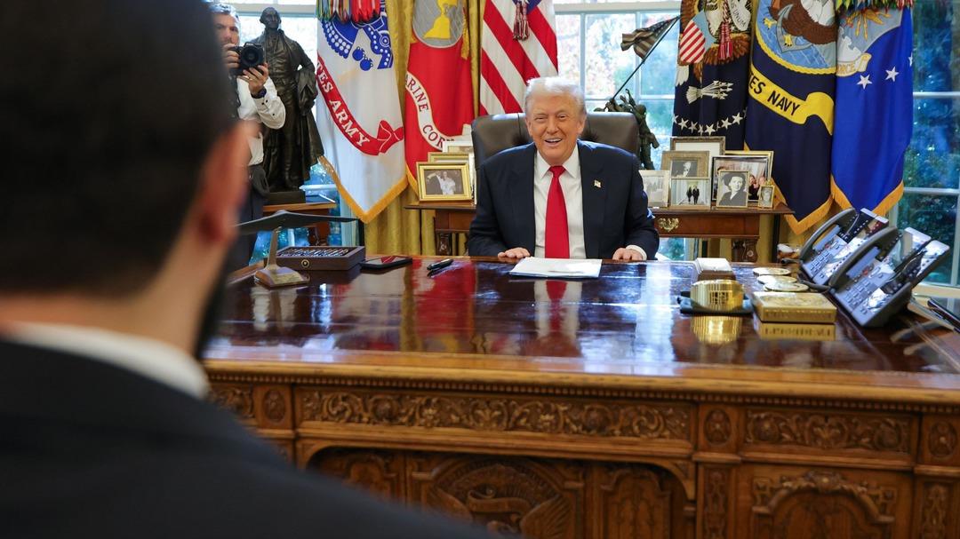 ABD'de tarihi toplantı! Trump Shara ile görüştü; Cumhurbaşkanı Erdoğan'a övgüde bulundu: 