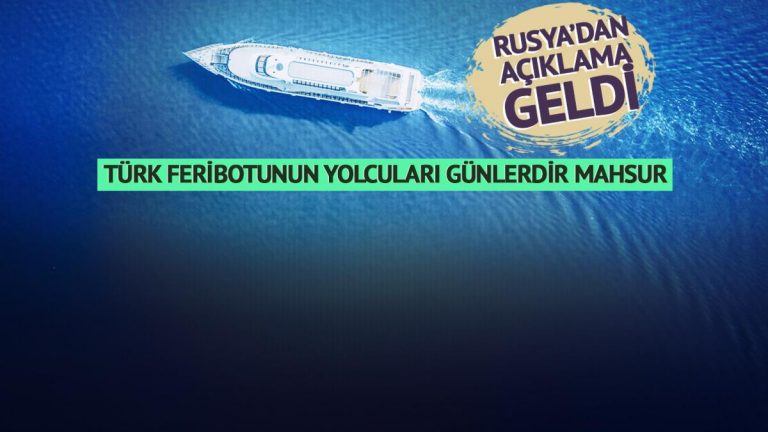Türk feribotunun yolcuları mahsur kaldı! Yıllar sonra başlayan Trabzon-Soçi seferinde kriz çıktıGüncel Haberler