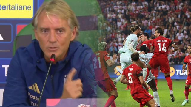 Türkiye maçı öncesi Mancini’yi kızdıran soru! Ortam bir anda gerildi